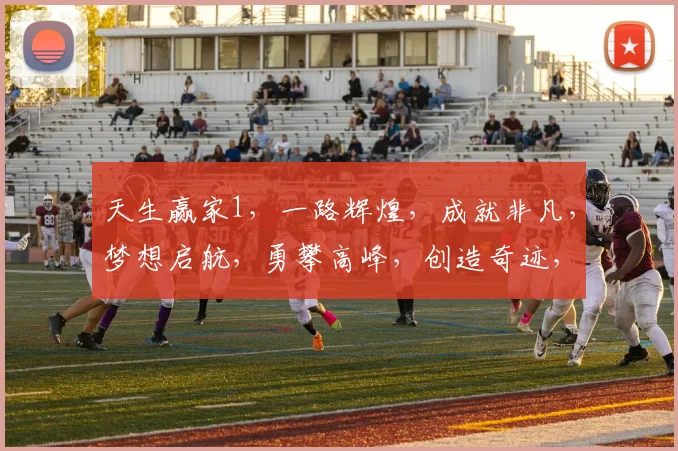 天生赢家1，一路辉煌，成就非凡，梦想启航，勇攀高峰，创造奇迹，三步登天